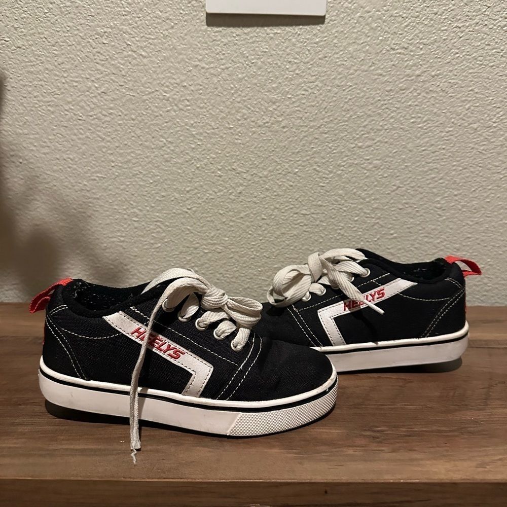 HEELYS Pro Wheeled Black Heel Boy Sneaker Size 13c